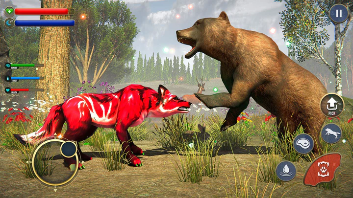 Download Wolf Sim: Offline Animal Games APK  For Android
