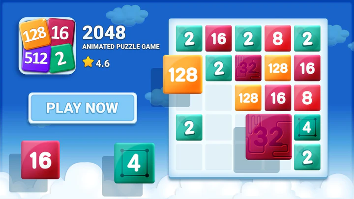 Tải xuống 2048 : Animated Puzzle Game APK v  cho Android