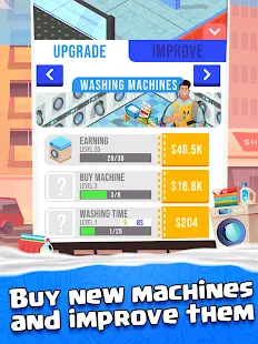 Idle Laundry(Get rewarded for not watching ads)