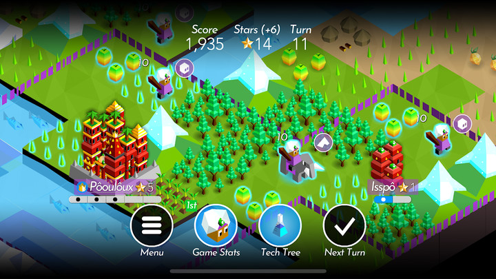 Battle of Polytopia - A Civilization Strategy Game(Unlocked) screenshot image 5_playmod.games