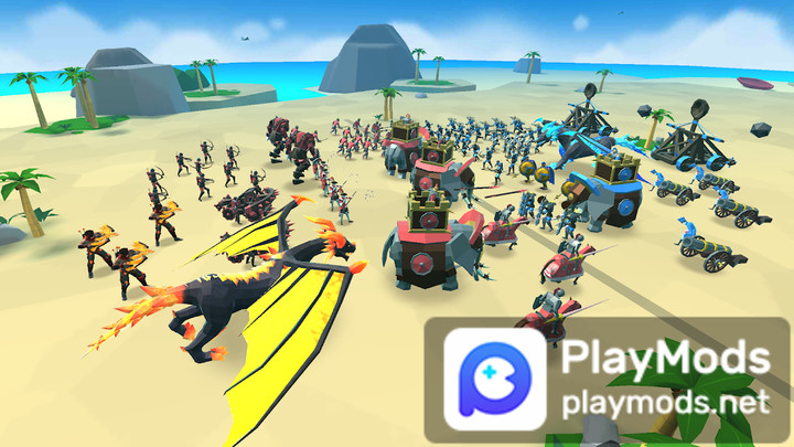 Epic Battle Simulator 2(Unlimited Diamonds) screenshot image 3_playmod.games