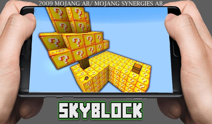 Lucky SkyBlock Mod Minecraft