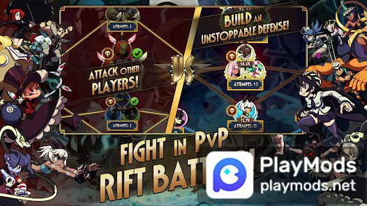 Skullgirls: Fighting RPG(Unlimited skills) screenshot image 1_playmods.net