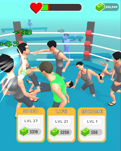 Slap Circle(Unlimited Money) screenshot image 3_playmod.games