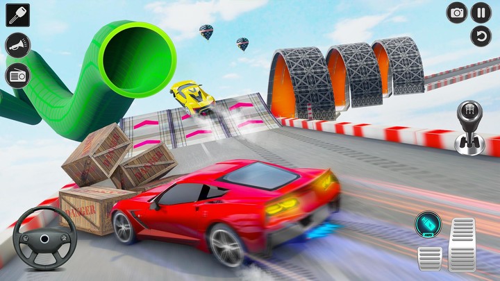 Superhero Car Stunts Car Games‏