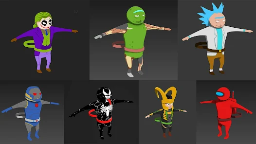 Monsters Gang 3D - Heroes World(Unlock all skin) screenshot image 7_playmods.net