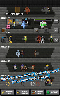 Super Miner : Grow Miner(Free Shopping) screenshot