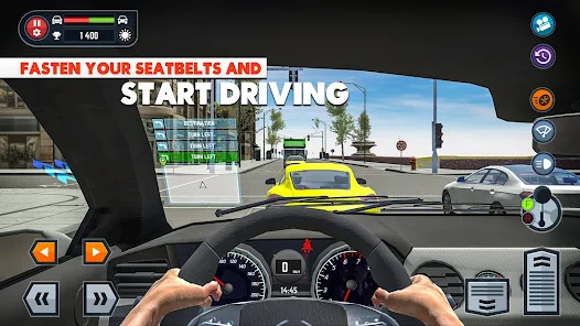 Car Driving School Simulator(الغاء القفل) screenshot image 1