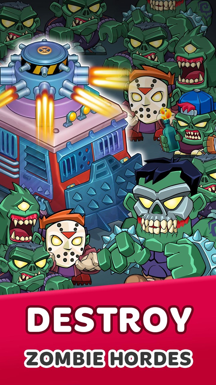 Zombie Van: Tower Defense TD‏