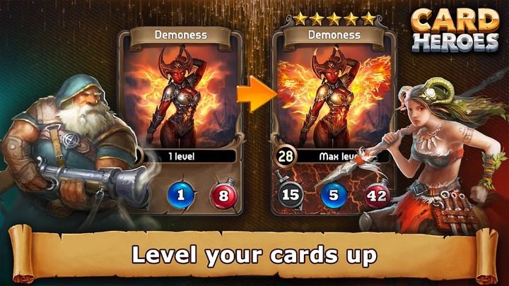 Card Heroes: TCG/CCG deck Wars_modkill.com