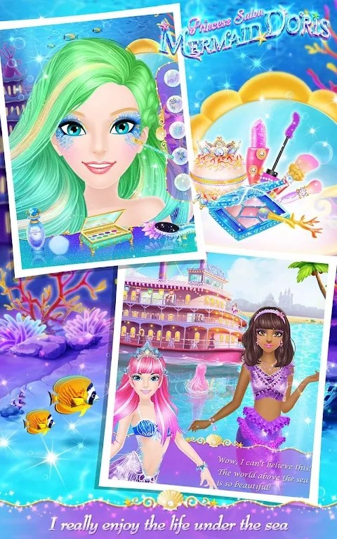 Princess Salon: Mermaid Doris(Разблокированная одежда) screenshot image 4