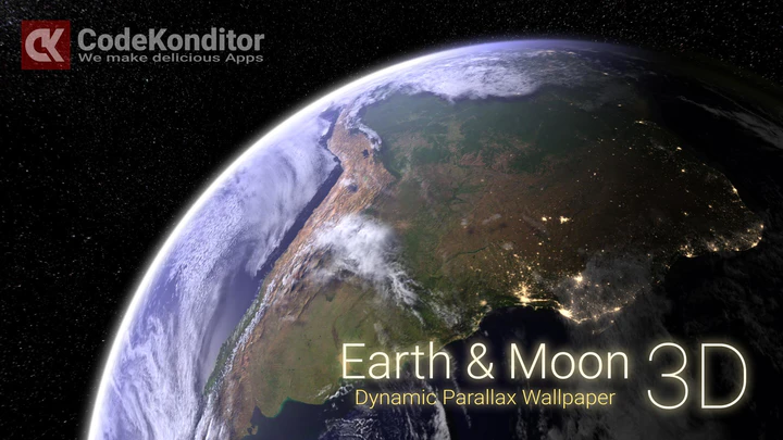 Tải xuống Earth & Moon 3D Live Wallpaper APK v  cho Android