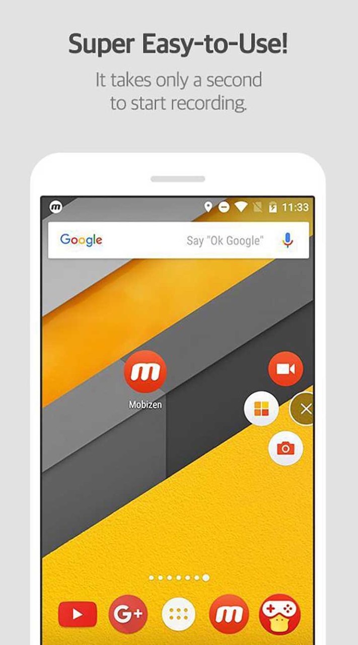 Mobizen Screen Recorder(Premium Unlocked) screenshot image 1_playmod.games