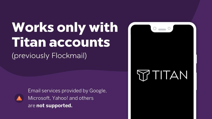 Titan - Mobile app for Titan mail accounts