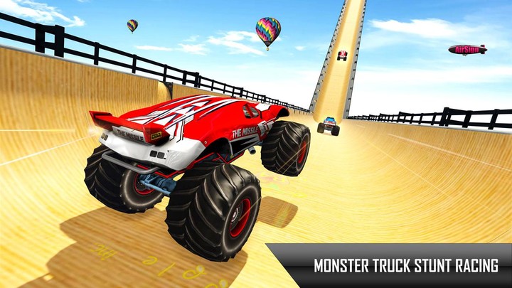 Police Monster Truck Stunt Car_playmod.games