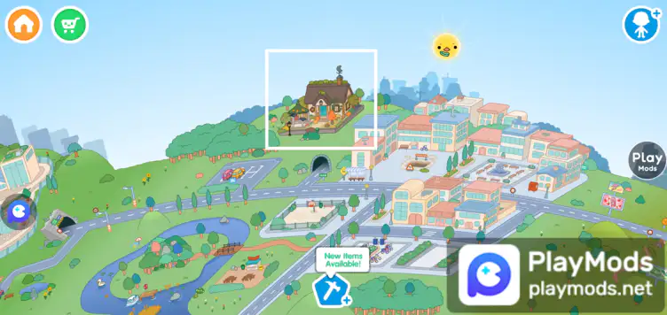 Toca Life World Mod Apk v1.54 New Update: Get Sanrio Style House