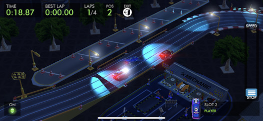 Slot Car HTR+ : 3D Simulation‏(أموال غير محدودة) screenshot image 2
