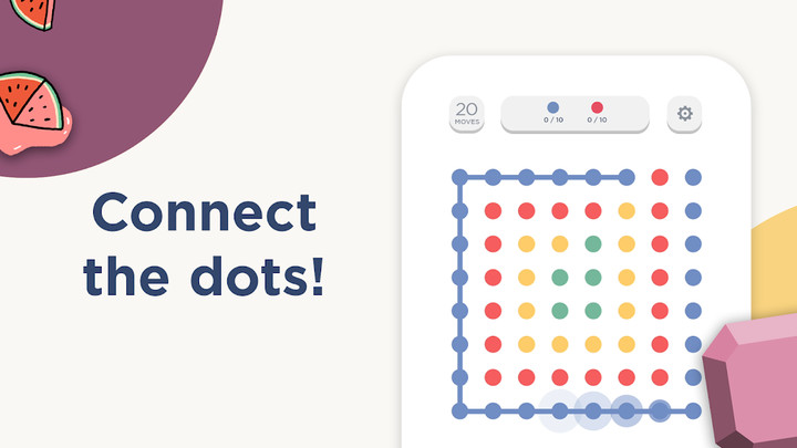 Two Dots(Крупные золотые монеты) screenshot image 3