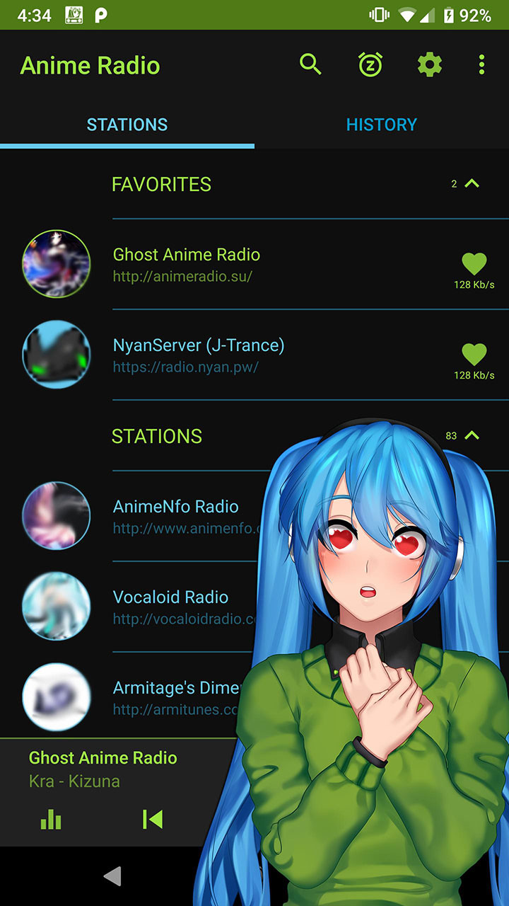 Anime Music Radio(PRO Features Unlocked) screenshot image 1_playmod.games