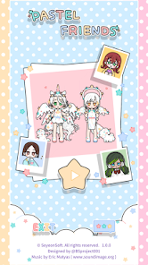 Pastel Friends : Dress Up Game(Free shopping) screenshot image 1_playmods.net