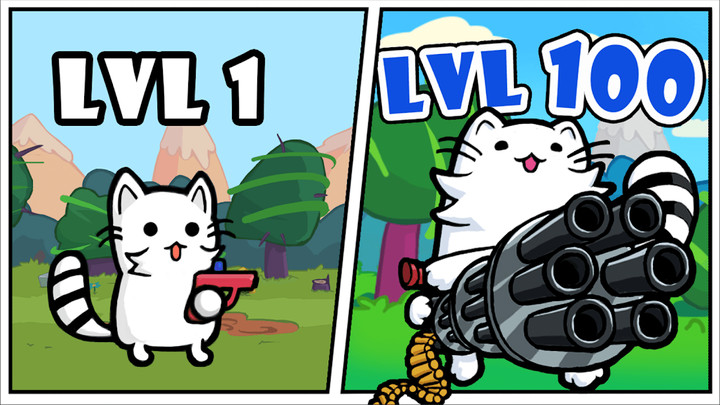 Cat Shooting War(Unlimited Money)_playmods.games