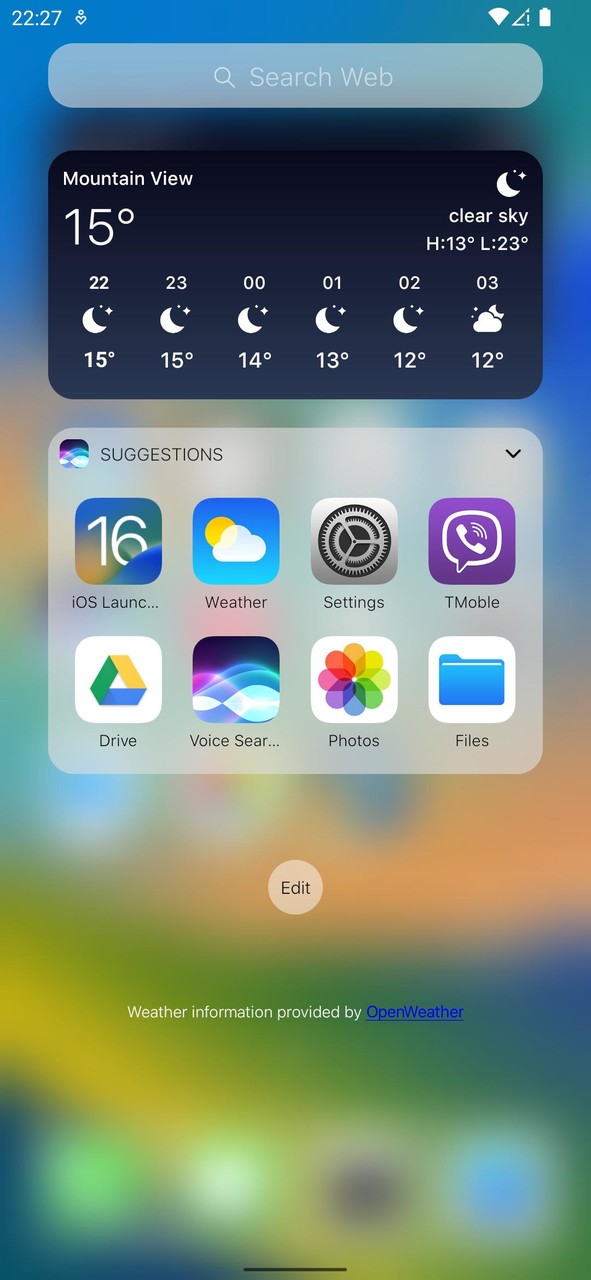 Launcher iOS 15_playmods.games