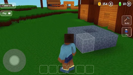 Block Craft 3D：Game Xây Dựng(tiền không giới hạn) screenshot image 1
