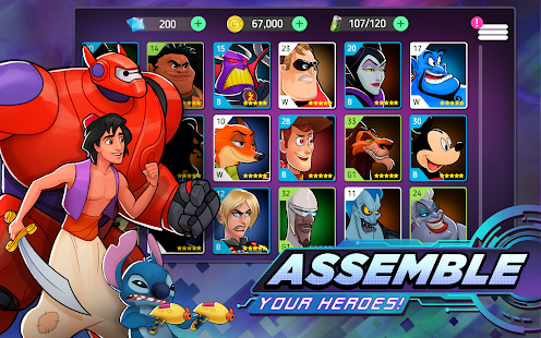 Disney Heroes: Battle Mode(infinite energy) Game screenshot  10