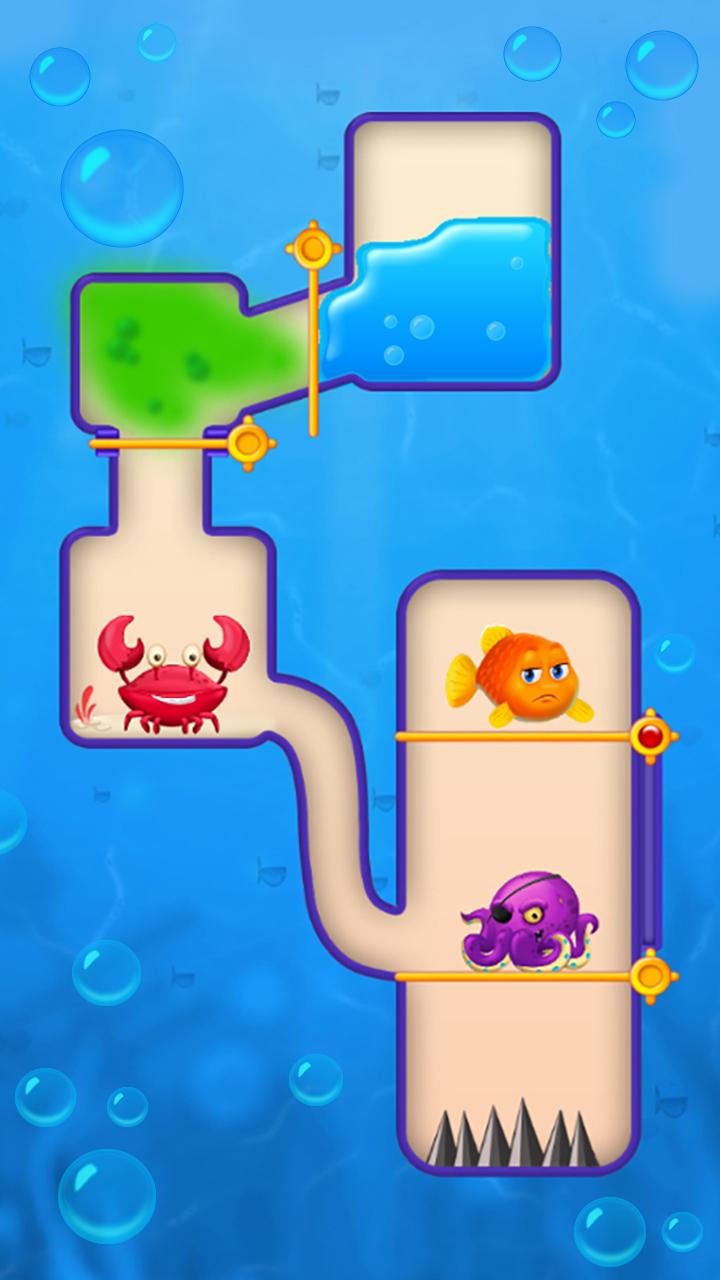 save the fish pull the pin game save the fish pull the pin game