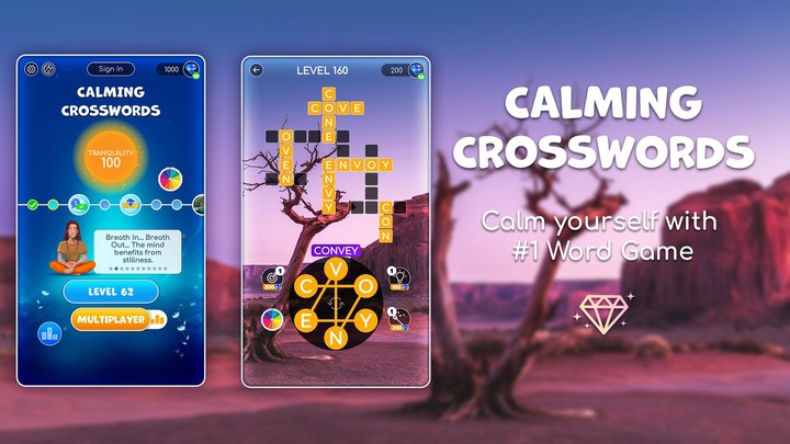 Calming Crosswords_playmods.games