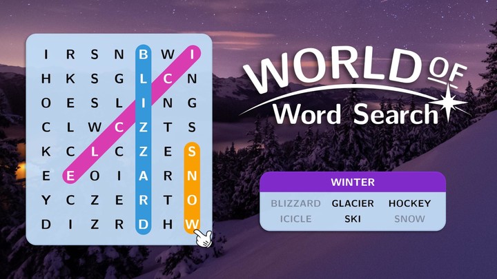 World of Word Search Ảnh chụp màn hình trò chơi