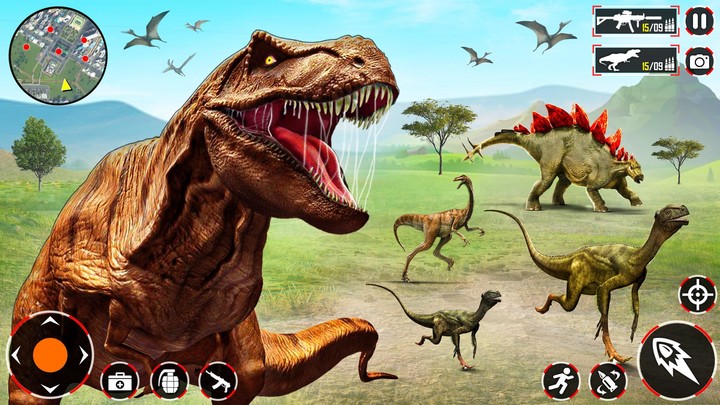 Wild Dino Hunting: Zoo Hunter Ảnh chụp màn hình trò chơi