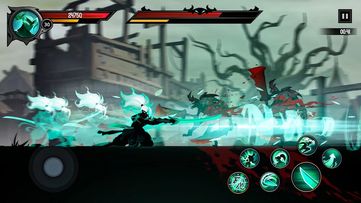 Shadow Knight: Ninja Đánh Nhau(Sự bất tử) screenshot image 2 Ảnh chụp màn hình trò chơi