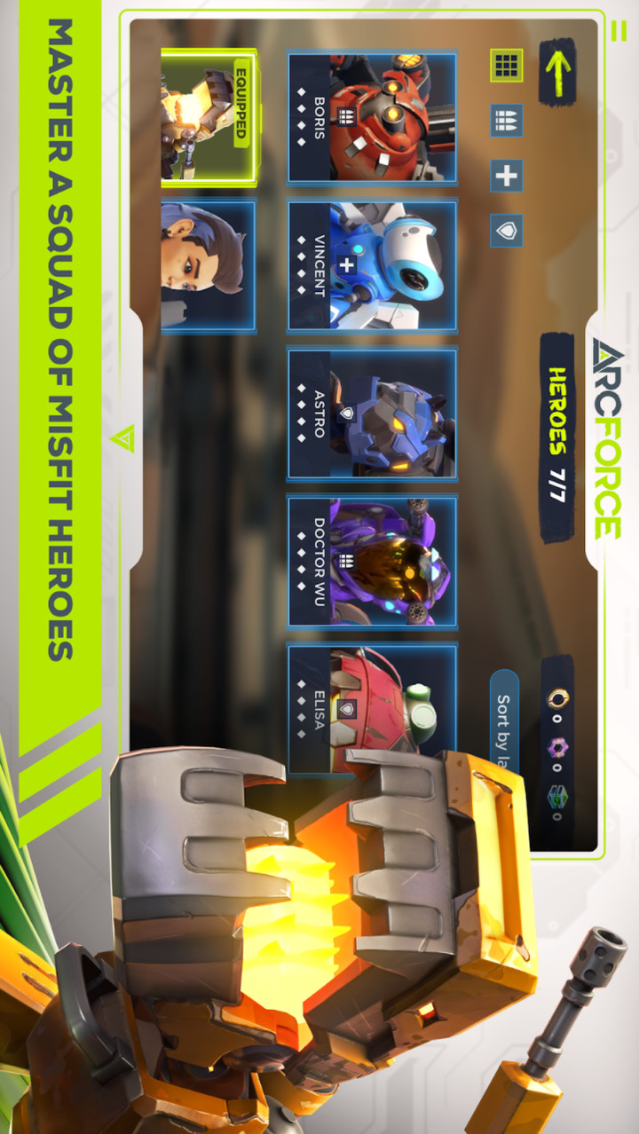 Arcforce - 3v3 Hero Shooter screenshot