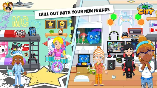 My City College Dorm Friends(The Full Content) screenshot image 5_playmods.net