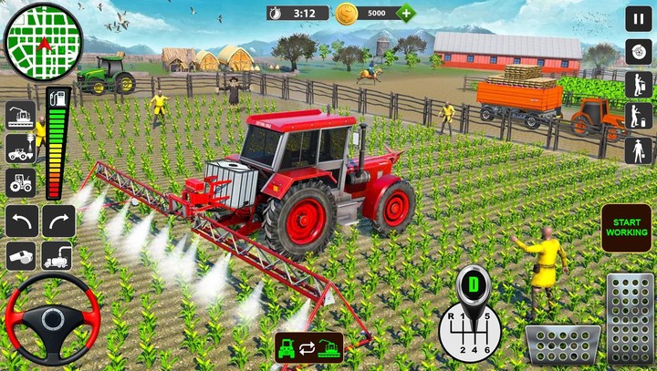 Mega Tractor Driving Simulator‏