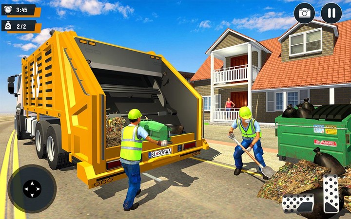Real Garbage Truck Driving 3D‏