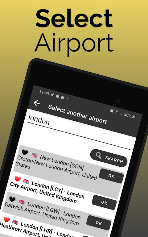 Flight Information: Glasgow (GLA)
