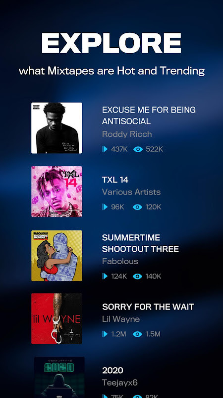 DatPiff - Mixtapes & Music‏