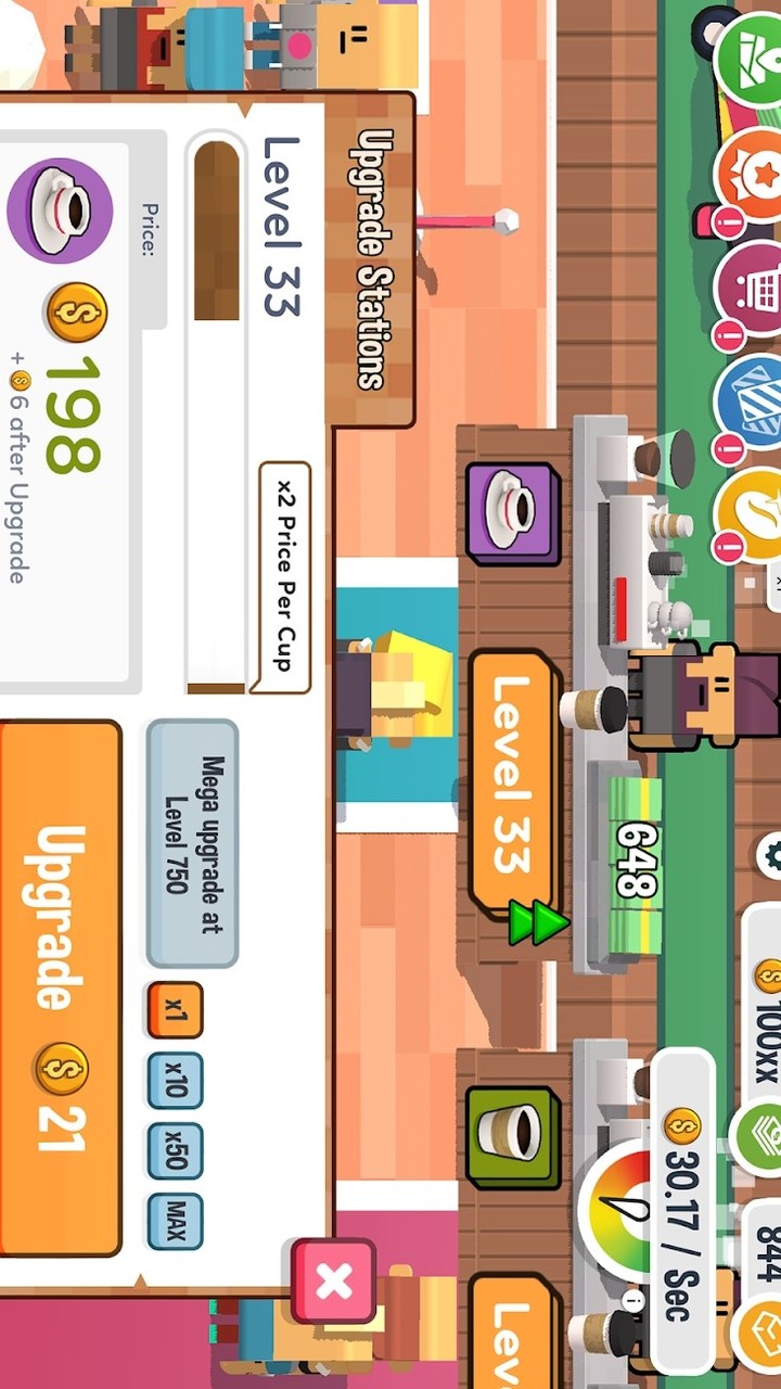 Idle Coffee Corp (COINS can be) screenshot