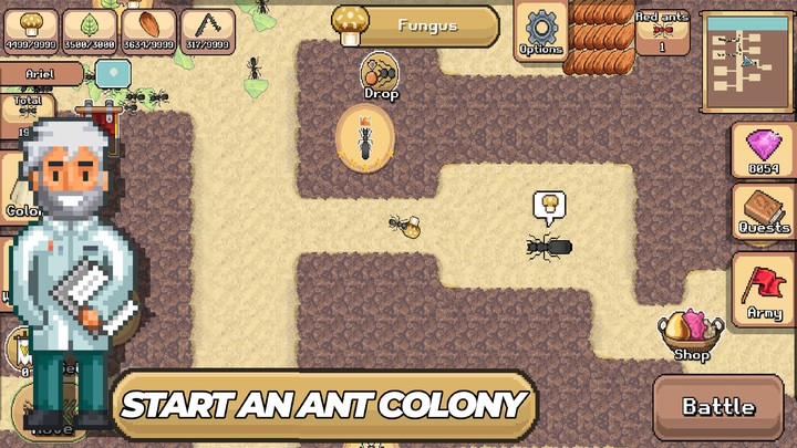 Pocket Ants: Colony Simulator Ảnh chụp màn hình trò chơi