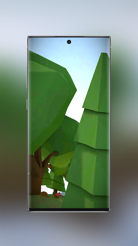 PolyPond 3D Live Wallpaper Free‏