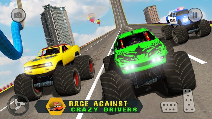 автомобиль игры трюк гонка 3d