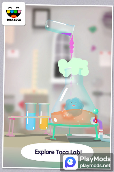 Toca Lab: Elements(Trải nghiệm nội dung đầy đủ) screenshot image 1 Ảnh chụp màn hình trò chơi