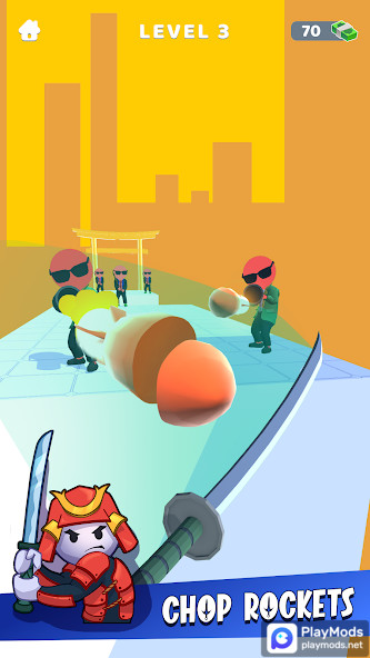 Sword Play! Ninja Slice Runner 3D(Unlimited Money) screenshot image 3_modkill.com