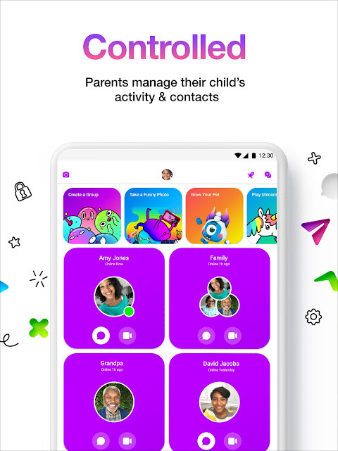 Messenger Kids – The Messaging App for Kids_modkill.com