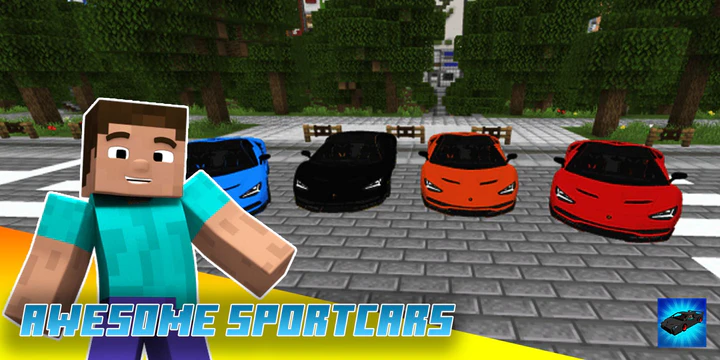 Download Car Mods For Minecraft Pe Mcpe Addons Mod Apk V2 0 5 For Android