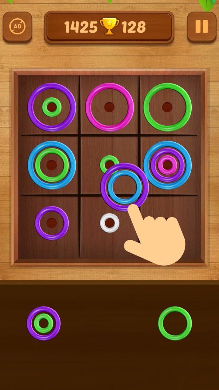 Color Rings - Colorful Puzzle‏