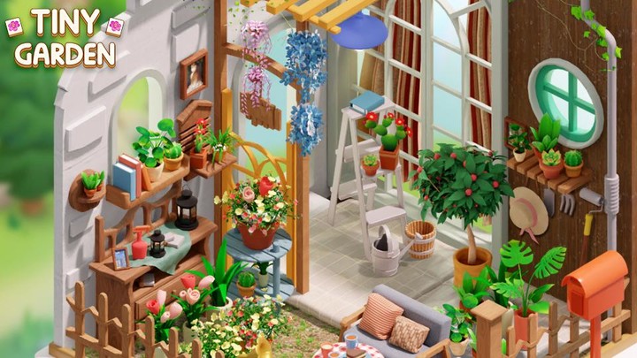 Tile Match :Tiny Garden Design_playmods.games