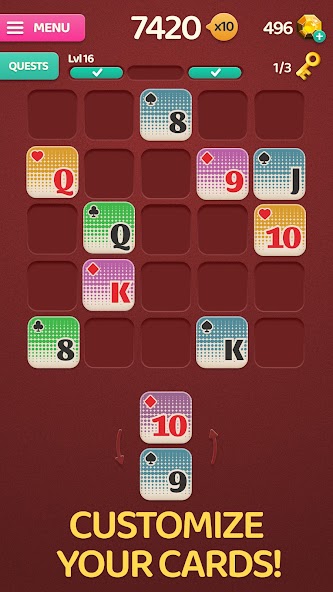 Cards Up!(Mod APK) screenshot image 4_playmods.net